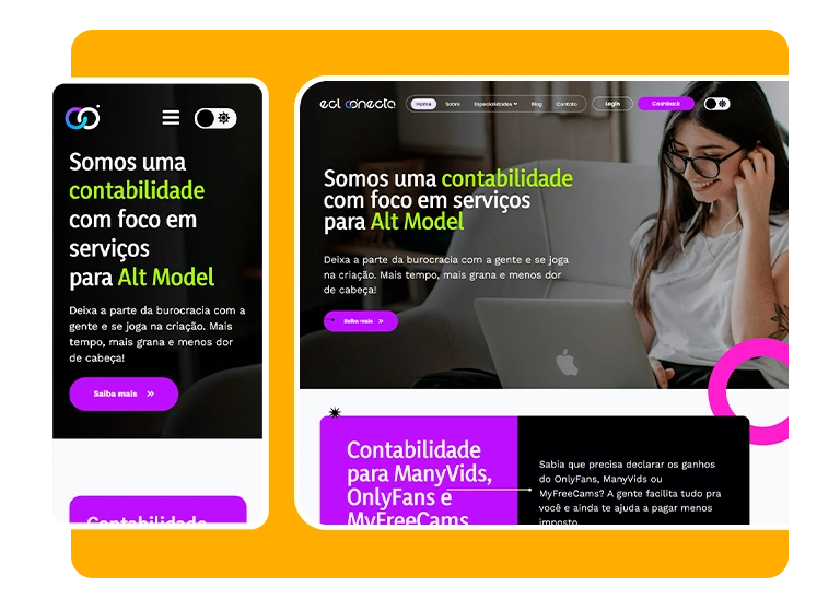 Sites para Contabilidade é com o Grupo DPG