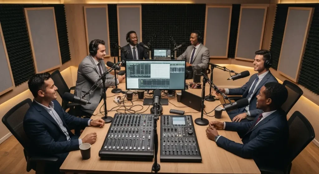 Locação de Estúdio para Podcast: Guia para Empresários Gravarem com Qualidade